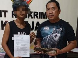 Polsek Pejagoan Amankan Anak Punk Bawa Rantai Peluru