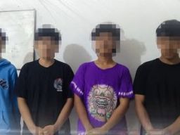Polsek Toili Tangkap 4 Pelaku Penganiayaan di Toili Jaya