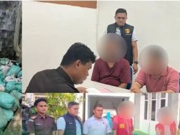 Satreskrim Polres Aceh Selatan Serahkan 2 Tersangka Kasus Tambang Ilegal ke Kejari