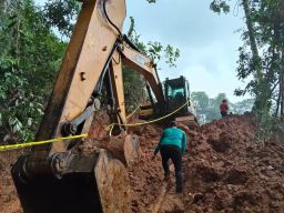 Polsek Tabang Grebek Tambang Emas Ilegal di Desa Sidomulyo