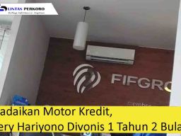 Gadaikan Motor Kredit, Fery Hariyono Divonis 1 Tahun 2 Bulan