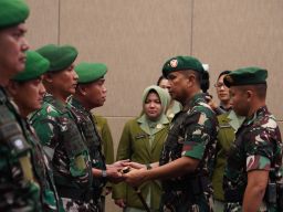 Danrem Bhaskara Jaya Memimpin Serah Terima Jabatan Strategis