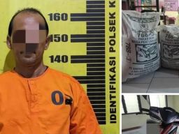 Pencurian Pakan Ikan di Desa Ringinpitu Diungkap Polsek Kedungwaru