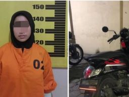 Rahimi Putri Yanti Gelapkan Motor Milik Teman yang Membantunya