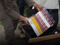 Bea Cukai Kediri Tindak 16 Ribu Rokok Ilegal di Nganjuk