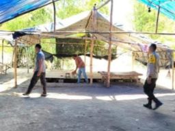 Polsek Bagor Bubarkan Perjudian Sabung Ayam di Desa Sugihwaras