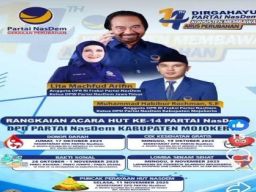 DPD Partai NasDem Kabuputen Mojokerto Peringati HUT ke 14