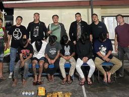Polres Minahasa Ditangkap 6 Remaja Saat Konsumsi Lem Eha Bond