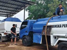 Truk Tangki BBM PT Bangka Perkasa Energy Disita Polda Bangka Belitung