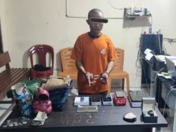 Polsek Berastagi Tangkap Pencuri PT BPR NBP 15 Berastagi