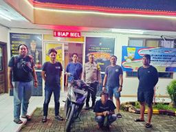 Polsek Balongpanggang Tangkap Residivis Curanmor Asal Lamongan