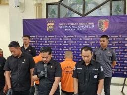 Polda Jambi Amankan 32 Ton BBM Ilegal