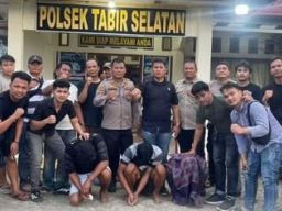 Tiga Perampok Bersenjata di Desa Gading Jaya Ditangkap