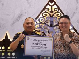 PT Urban Furniture Jaya Peroleh Kemudahan Impor Tujuan Ekspor