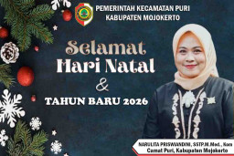 Camat Puri dan Jajaran Ucapkan Selamat Natal dan Tahun Baru 2026