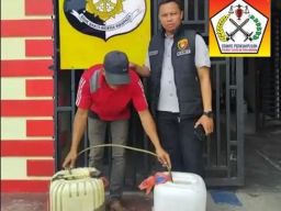 Polsek Kota Kisaran Tangkap Penyuling BBM Subsidi