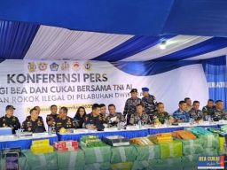 Bea Cukai Amankan Impor Rokok Ilegal Asal Kamboja