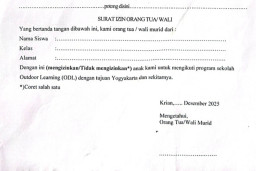 SMPN 2 Krian akan Selenggarakan Outdoor Learning Ke Yogyakarta