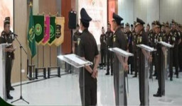 Kajati Jatim Lantik Kepala Kejari Gresik dan 3 Pejabat Eselon III