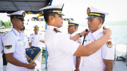 Komandan Satrol Kodaeral IX Pimpin Sertijab Komandan KAL Panana III 9 13