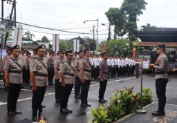 Sertijab Sejumlah Pejabat Utama di Polres Badung