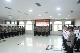 Sertijab Sejumlah Kapolsek di Polres Jepara
