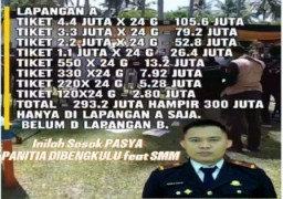 Ketua Pelaksana Seduluran Murai Mania Goes To Bengkulu Dilaporkan ke Polisi