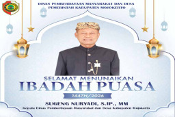 Kepala Dinas DPMD Mojokerto Ucapkan Selamat Jalankan Puasa Ramadhan 1447 H