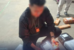 Ratusan Ribu Batang Rokok Ilegal Diselundupkan Via Ekspedisi di Malang