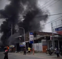 Toko Kelontong di Desa Sidorejo Kebakaran, Pemicunya Diduga Petasan