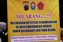 Tiga Lokasi Tambang Galian C Ilegal Disegel Pemkab Temanggung