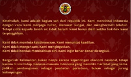 Surat Terbuka Pemuda Dayak Untuk Presiden Republik Indonesia