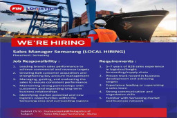FIN Logistics is Hiring Sales Manager