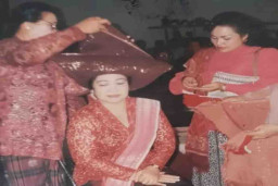 Megawati Soekarno Putri Dapat Beras Piher dari Orang Karo