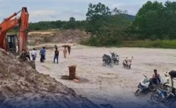 Polda Kepulauan Bangka Belitung Grebek Tambang Pasir Timah Ilegal