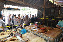 Polda Lampung Ungkap Sindikat Penimbunan BBM Ilegal di Pesawaran