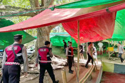 Sat Samapta Polres Bima Kota Bubarkan Judi Sabung Ayam di 5 Lokasi