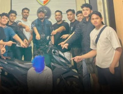 Satreskrim Polres Sawahlunto Tangkap Pelaku Curanmor