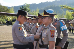Sertijab Kasat hingga Kapolsek di Polres Tapanuli Tengah
