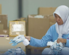 PT Samku Glove Indonesia Ekspor Sarung Tangan ke Amerika Serikat