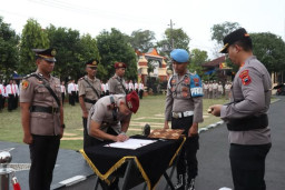 Polres Kebumen Gelar Sertijab 6 Perwira