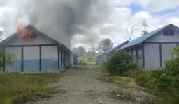 Organisasi Papua Merdeka Bakar Gedung SMAN di Yahukimo