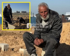 Kisah Yousef Abu Hatab dan Ribuan Jenazah di Gaza