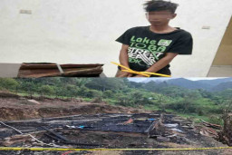 Menantu Bakar Rumah Mertua di Desa Jangga Dolok