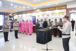 Iptu Yakobus Mangopo Tanggalkan Jabatan Ps Kapolsek Sausu