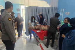 Suami Bacok Istri di area PT Hutan Hijau Mas
