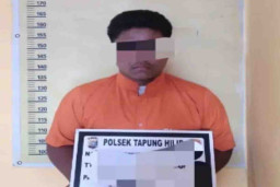 Polsek Tapung Hilir Tangkap Pemuda yang Cabuli Balita