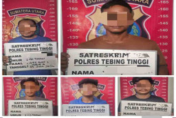 Pencurian di CV Tetap Jaya Diungkap Polres Tebing Tinggi