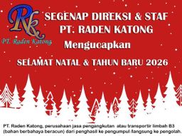 PT Raden Katong Ucapkan Selamat Natal dan Tahun Baru 2026