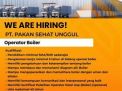 PT Pakan Sehat Unggul Buka Lowongan Kerja Operator Boiler